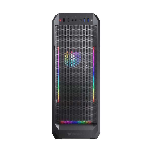COUGAR CGR-5NC2B-MESH-G MX331 Mesh-G ARGB ATX Mid-Tower Case with Tempered Glass Side Panel