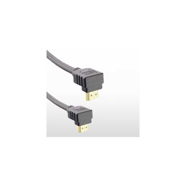 Standard HDMI? Cable w/ Right Angle Output Connectors - 10'