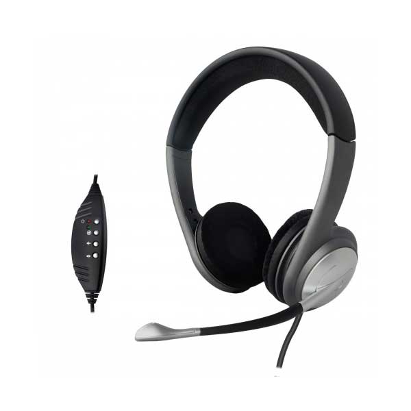 SYBA SYBA CL-CM-5008-U USB Stereo Headphone with Built-In Microphone Default Title
