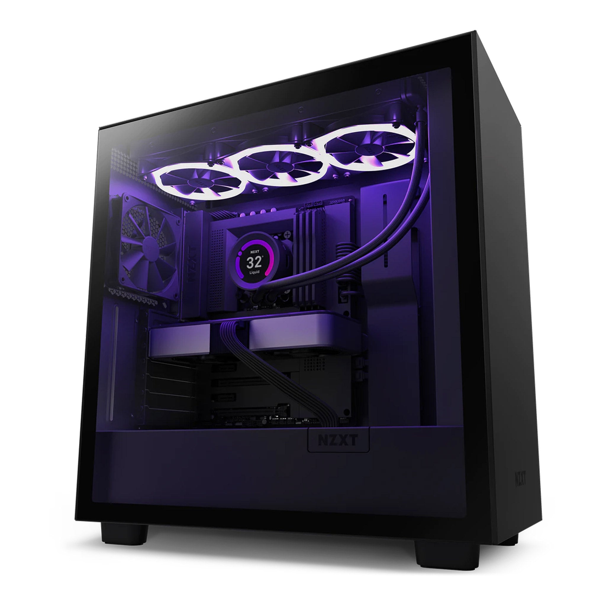 NZXT CM-H71BB-01 H7 Matte Black Mid-Tower ATX Case