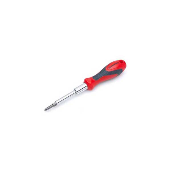Cresent Dual Material Screwdriver with 7-in-1 Interchangeable Bit