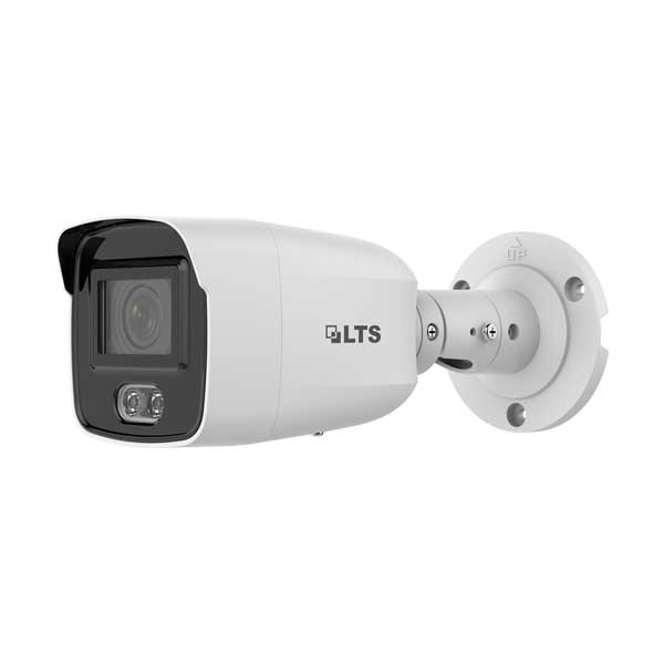 LT Security CMIP8C42W-28MDA 4MP H.265+ True WDR Deep Learning Full Color Fixed Bullet IP Network Camera