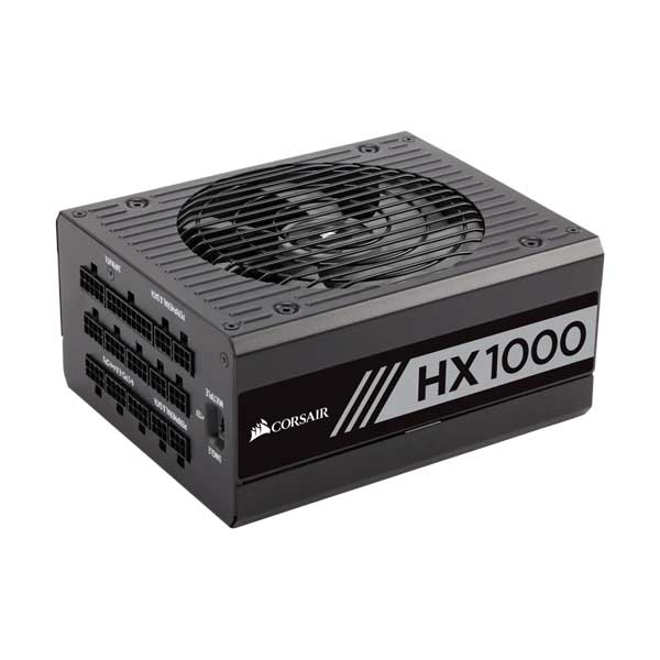 CORSAIR CORSAIR CP-9020139-NA 1000 Watt 80 PLUS PLATINUM Certified Fully Modular HX1000 Power Supply Default Title
