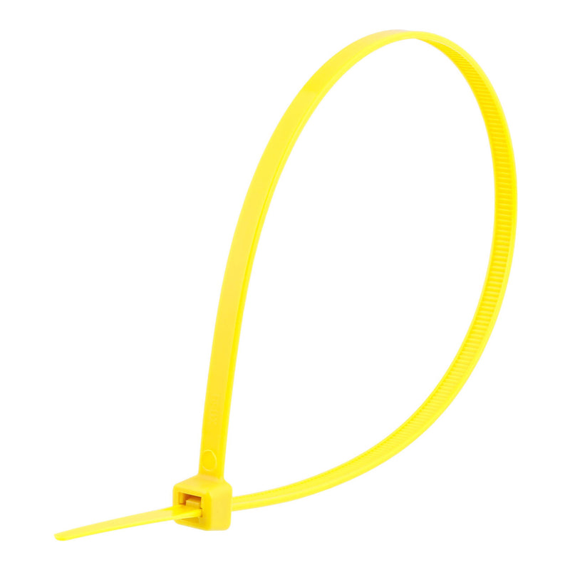 Secure Cable Ties CT-11050-YW 11 7/8" Yellow Standard Nylon Cable Tie - 100 Pack