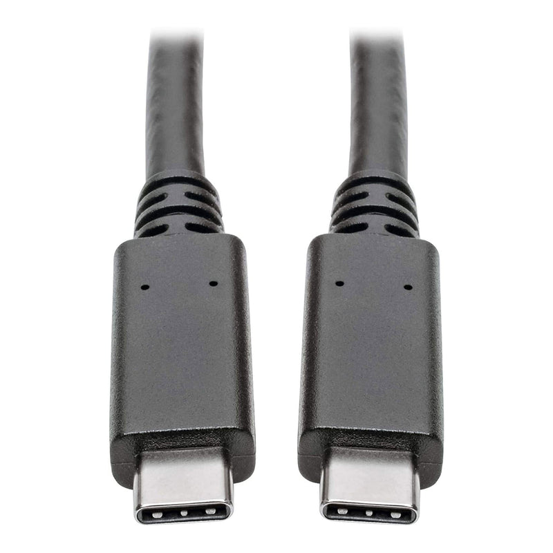 SR Components CUSBCC10 10ft Black USB 3.1 Thunderbolt Male to Male USB-C Cable