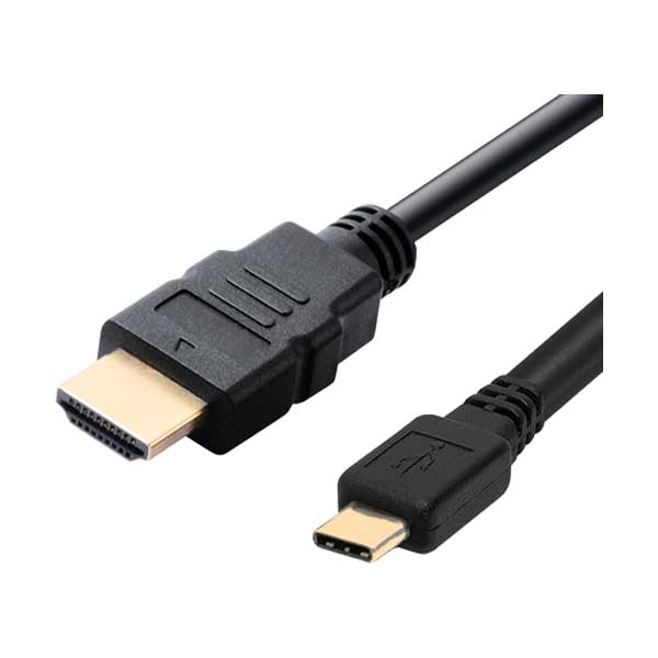 SR Components CUSBCHDMI10 10ft Black 4K USB-C to HDMI Cable