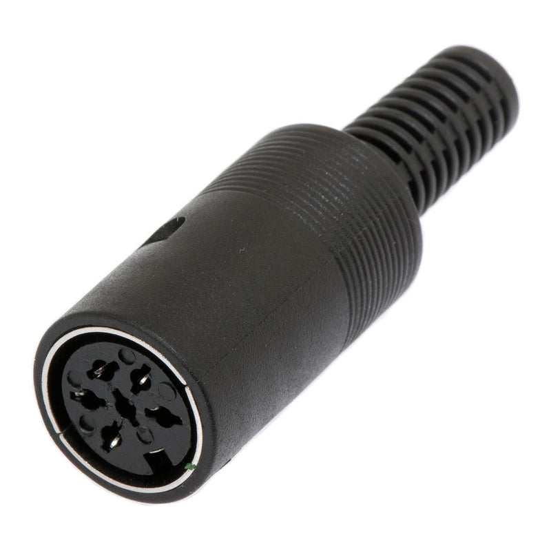 Female 6-Pin DIN Connector