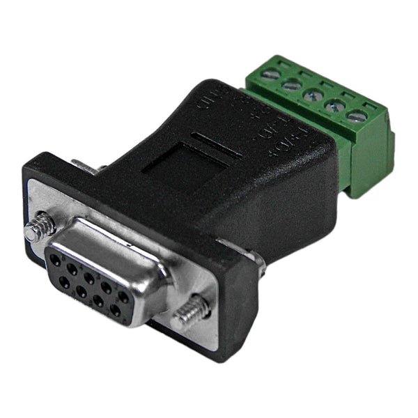StarTech StarTech DB92422 RS422 RS485 Serial DB9 to Terminal Block Adapter Default Title
