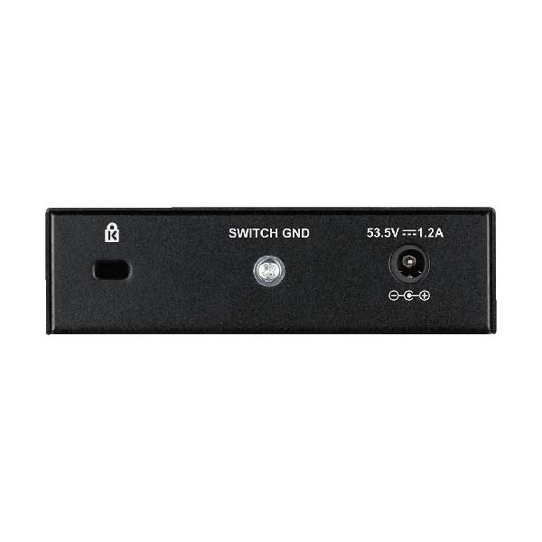 D-Link DGS-1005P 5-Port Gigabit Desktop Switch with 4 PoE Ports