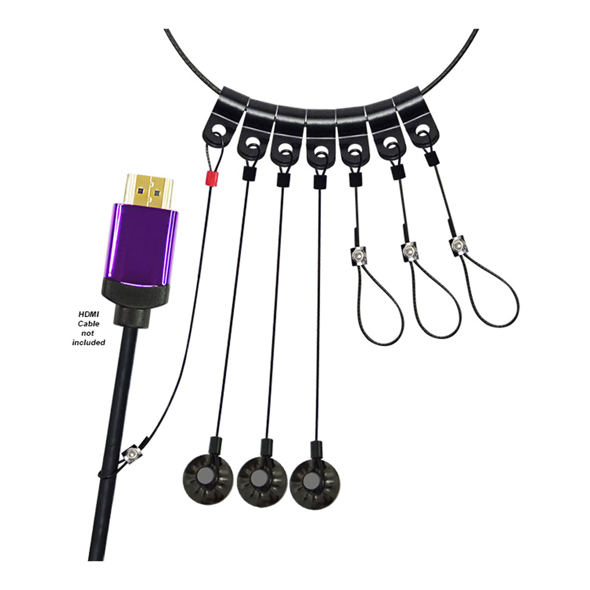 Simply45 DO-U001 The Dongler Unloaded Pigtail Dongle and Ring Holder Adapter Kit