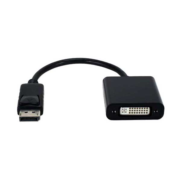 QVS DPDVI-MF DisplayPort Male to DVI Female Digital Video Adapter