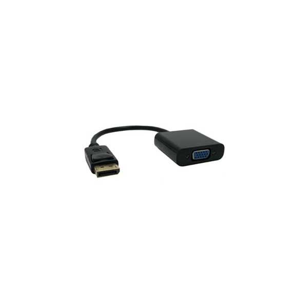 DisplayPort Male to VGA Female 6" Cable Adapter