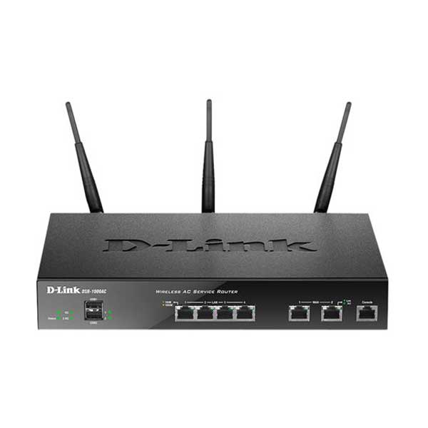 D-Link D-Link DSR-1000AC Wireless Dual WAN 4-Port Gigabit VPN Router with 802.11ac Default Title
