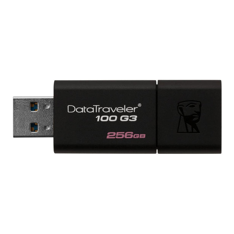 Kingston DT100G3/256GB DataTraveler 100 G3 256GB USB 3.0 Flash Drive