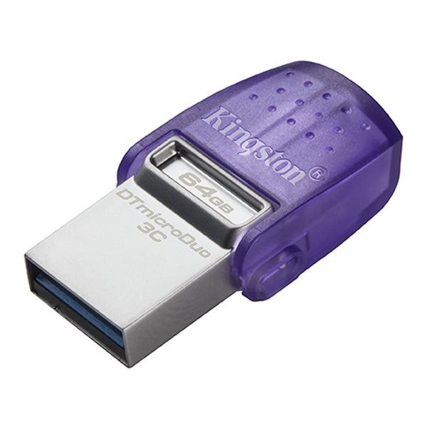 Kingston Kingston DTDUO3CG3/64GB 64GB USB Type-C / Type-A  DataTraveler microDuo 3C USB Flash Drive Default Title
