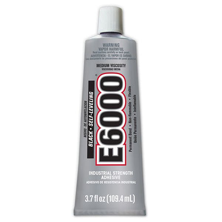 Eclectic E-6000BLK 3.7oz Black Self-Leveling E6000 Industrial Strength Adhesive