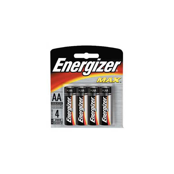 Energizer MAX AA Alkaline Battery - 4 Pack