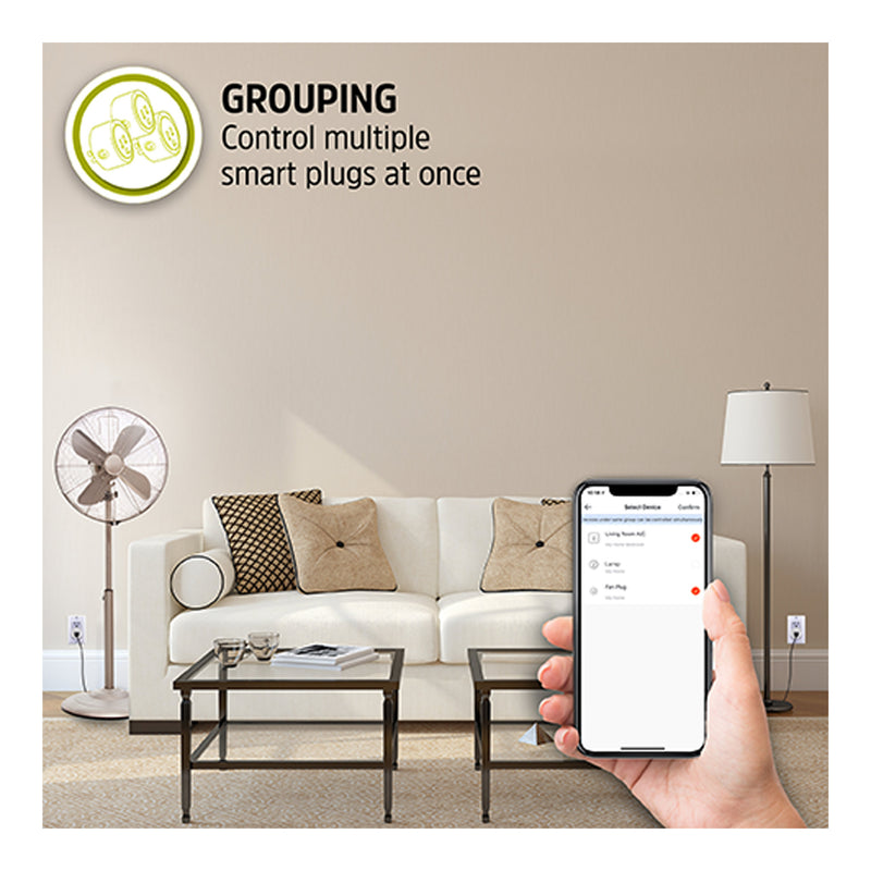Energizer Connect Smart Indoor Plug with Energy Monitor, Automation, Remote  Access and Voice Control | Compatible with Alexa and Google Assistant