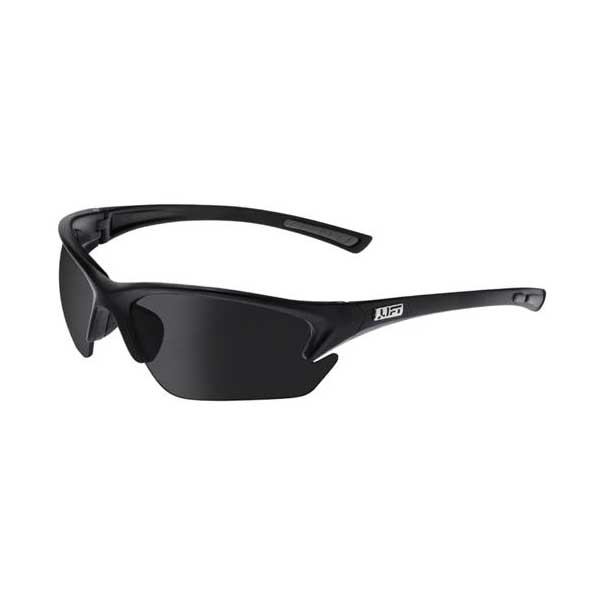 Lift Safety EQT-12KST QUEST Safety Glasses (Black, Smoke)