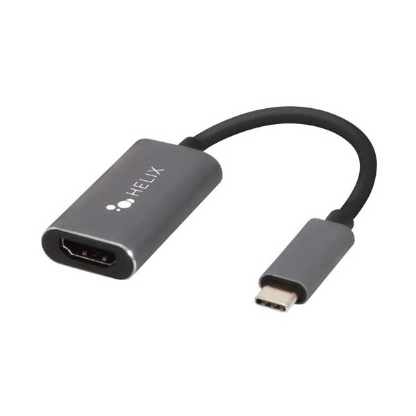 Helix ETHADPCH 4K Ultra-HD USB-C to HDMI Adapter