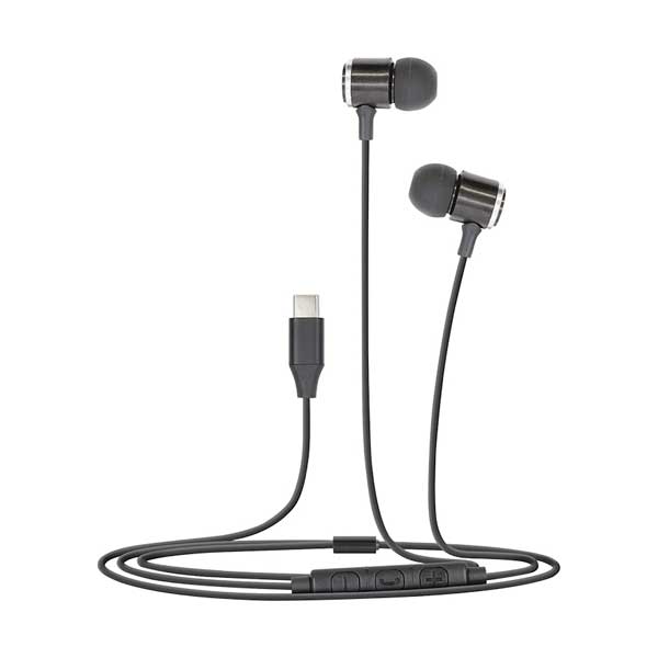 Helix Helix ETHAUDC UltraBuds High Fidelity USB-C Earbuds with Built-In Mic and Track Controls Default Title
