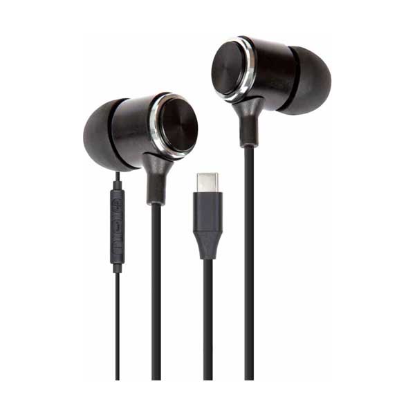 Helix ETHAUDC UltraBuds High Fidelity USB-C Earbuds with Built-In Mic and Track Controls