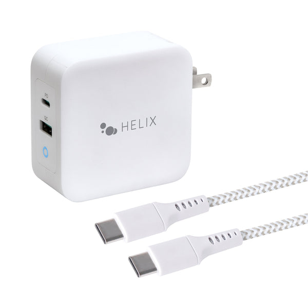 Helix Helix ETHNBC100 100W USB-C Laptop Charger with 6ft Braided USB-C Cable Default Title
