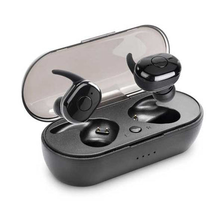 Helix ETHTWC True Wireless Earbuds with Portable Charging Case