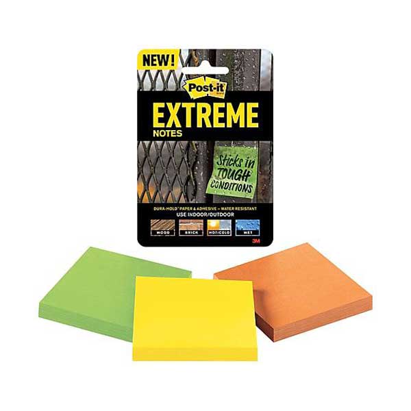 3M Post-it EXTRM33-3TRYMX Extreme Notes, 3
