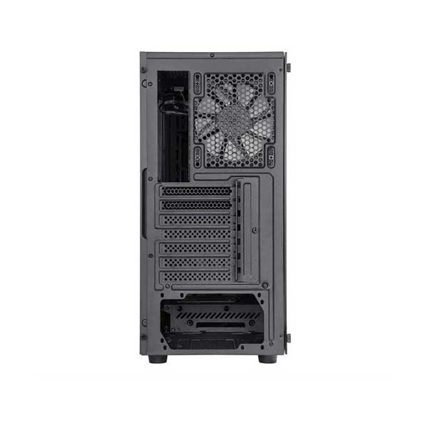 SilverStone FAB1B-G Black mATX Case with Lightly Tinted Tempered Glass Side Panel