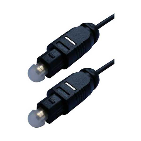 QVS QVS FCT-06 6ft Toslink Digital/SPDIF Optical UltraThin Audio Cable Default Title
