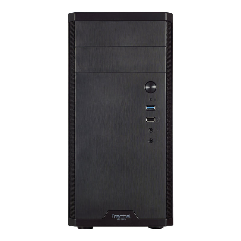 Fractal Design FD-CA-CORE-1100-BL Core 1100 Black Micro-ATX Mid-Tower Case