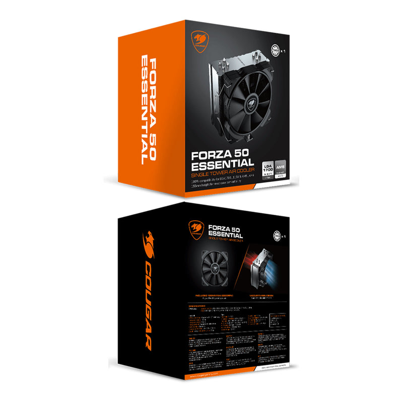 Cougar FORZA ESSENTIAL 50 Single Tower Air CPU Cooler