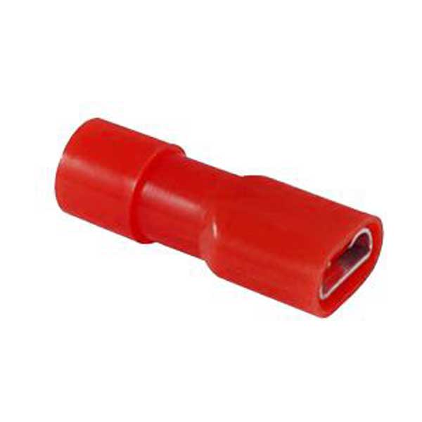SR Components Red Nylon Fully Insulated Female Quick Disconnects 22-18 AWG 100pc Default Title
