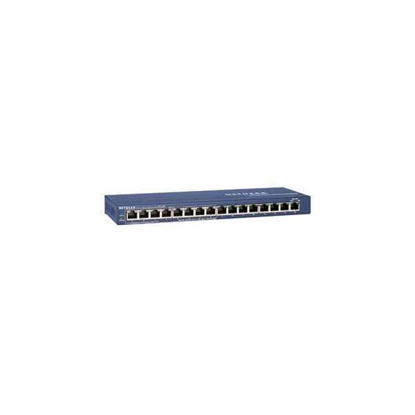 Netgear FS116P ProSAFE 16-Port 10/100 Switch with 8-Port PoE