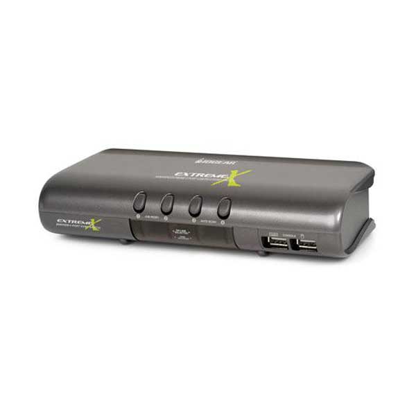 IOGEAR GCS1734 4-Port MiniView Extreme Multimedia KVMP Switch with Cables