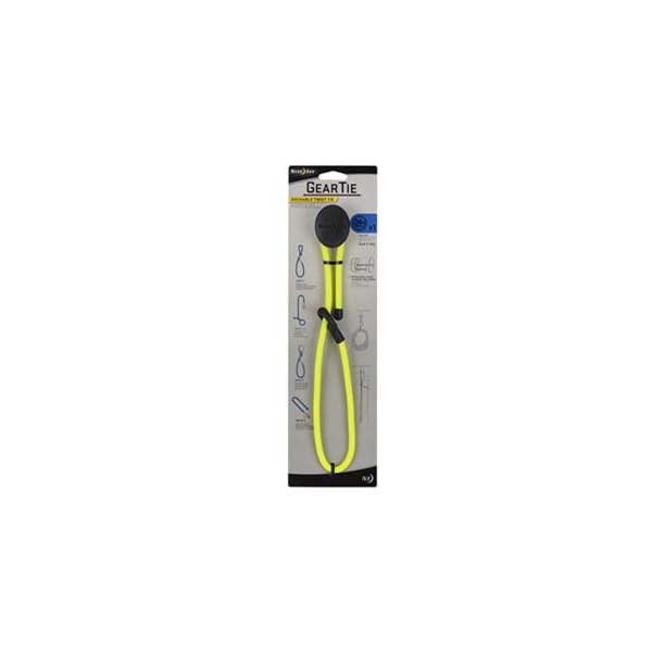 Nite Ize 24" Gear Tie Dockable Twist Tie (Neon Yellow)