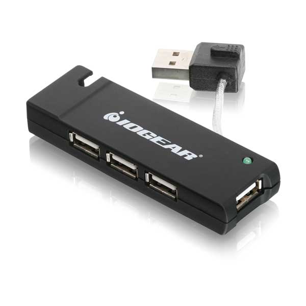 IOGEAR IOGEAR GUH285W6 4-Port Hi-Speed USB 2.0 Hub Default Title
