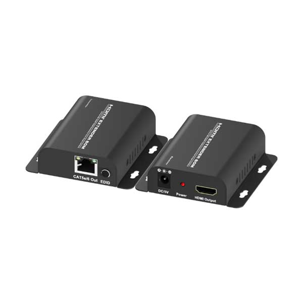 SR Components HHEX20IR HDBaseT 4K HDMI Extender Over Single Cat5e/Cat6 Cable