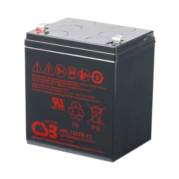 CSB CSB HRL1225WF2FR 12V 25W Valve Regulated Sealed Lead Acid Battery with F2 Terminals Default Title
