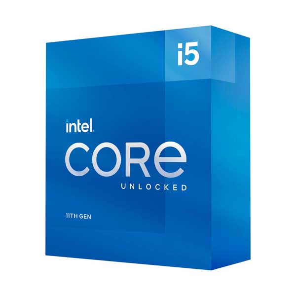 Intel Core i5-11600K 11th Gen i5 3.9GHz 6-Core 12-Thread LGA1200 Processor with 12MB Smart Cache