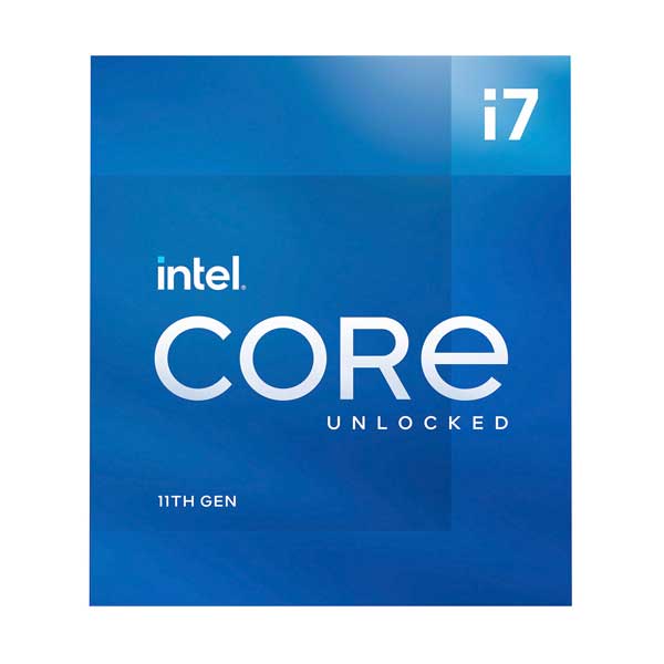 Intel Core i7-11700K 11th Gen i7 8-Core 16-Thread LGA1200 Processor with 16MB Smart Cache