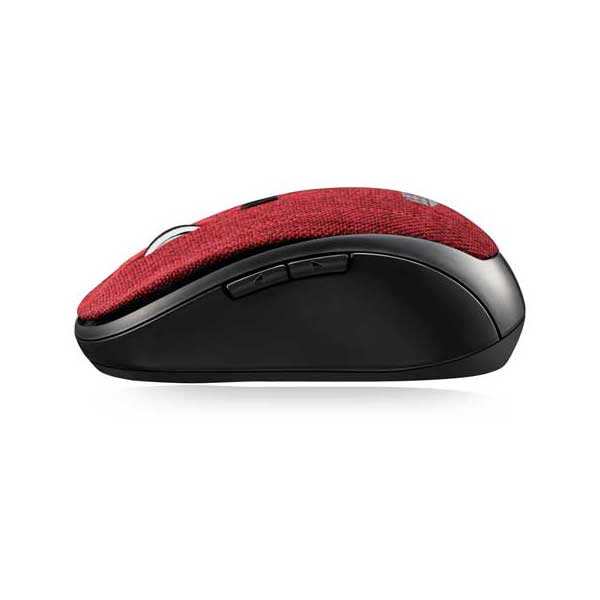 Adesso IMOUSE-S80R iMouse S80R Wireless Red Fabric Optical Mini Mouse