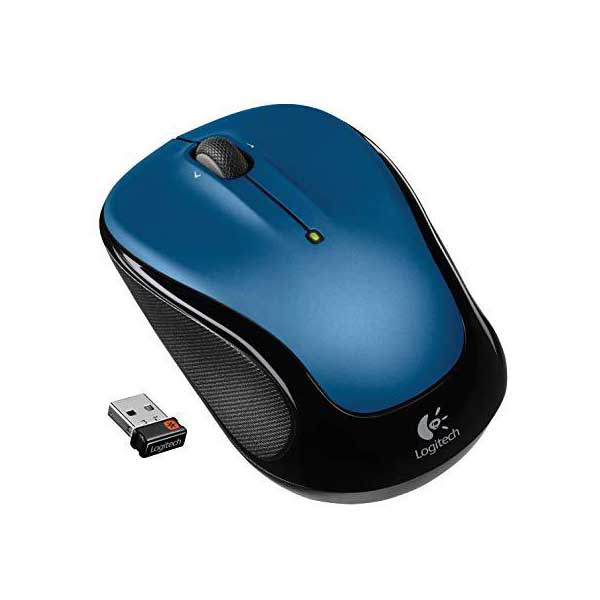 Logitech 910-002650 M325 Blue Wireless Mouse