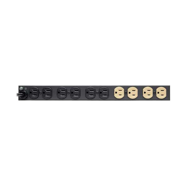 Tripp Lite Isobar 12-Outlet Surge Protector, 15 ft. Cord, 3840 Joules, 1U Rack-Mount