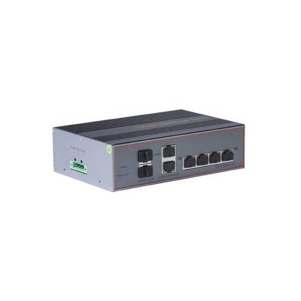 Syncom KA-GH6P 4-Port Gigabit PoE++ Ultra (60W) Industrial Ethernet Switch
