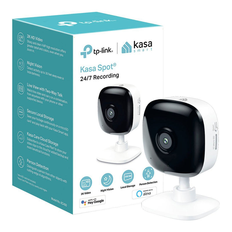 TP-Link Kasa Spot, 24/7 Recording, indoor security camera