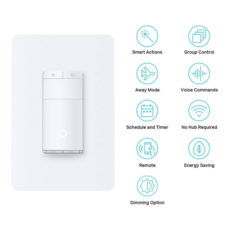 TP-Link KS220M Kasa Smart Motion-Activated Wi-Fi Dimmer Switch