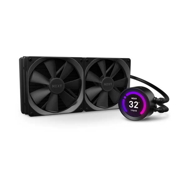 NZXT Kraken Z63 280mm AIO All-in-One Liquid CPU Cooler with Customizable LCD Display