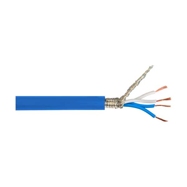 Canare Canare L-4E6S-6 Star-Quad Blue Microphone Cable by the Foot Default Title
